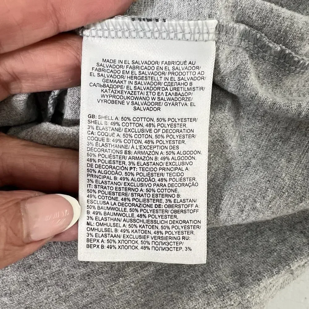 The North Face T Shirt Men Medium Gray Coordinates Never Stop Exploring EUC